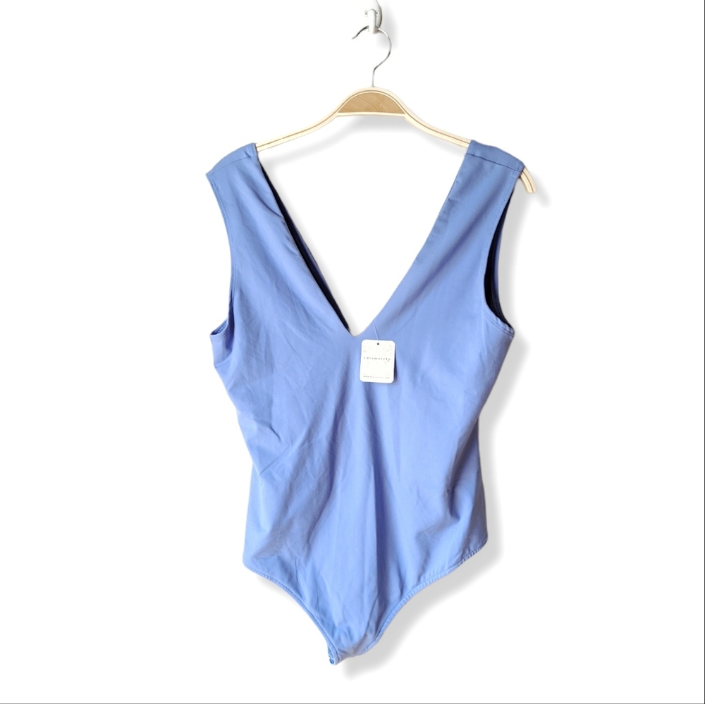 Intimately Free People Keep It Sleek Bodysuit sz L